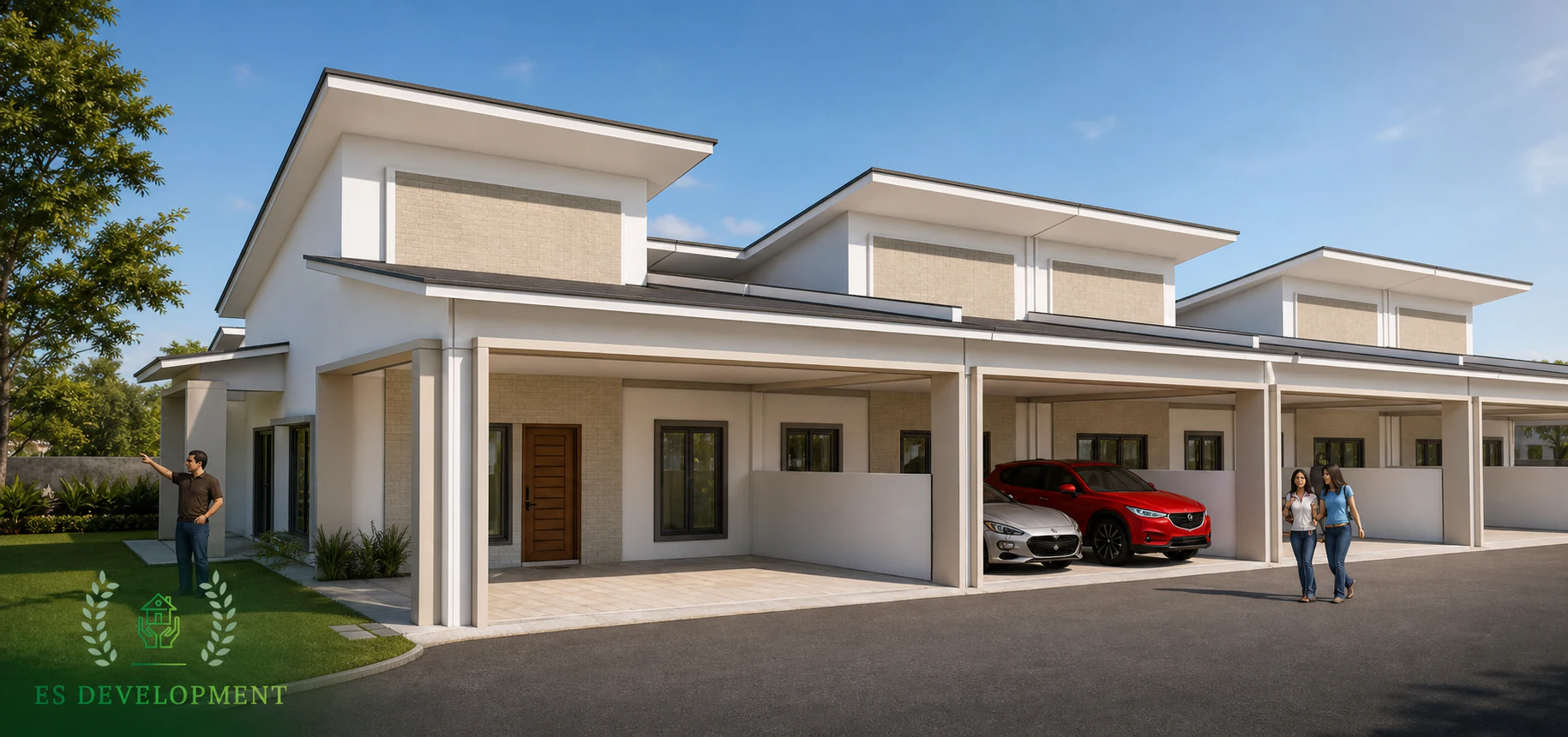 Property development presentation for sales enquiries